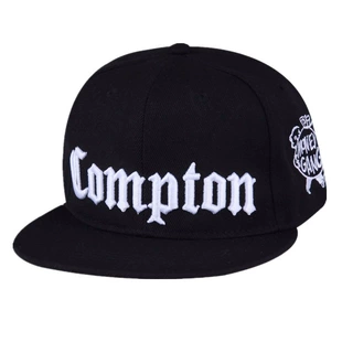 Бейсболка с плоским козырьком Compton унисекс
