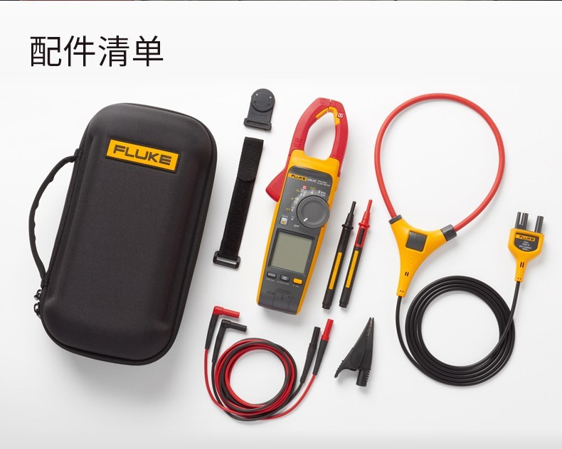 钳形表1500V太阳能钳流表福禄克FLUKE 393FC 378FC光伏行业电流表