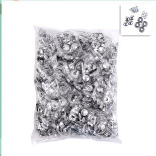 Install license plate screw cap stainless steel license plate buckle screw cap buckle base screw buckle license plate fixing nut