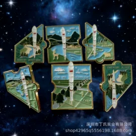 金属工艺品;胸针;徽章