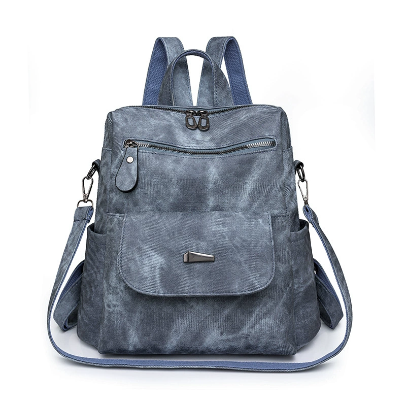 (Cross-border trading), retro capacious backpack, universal bag for traveling