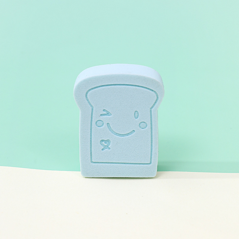 Galletas personalizadas de fábrica, soplo de polvo, polvo, seco y húmedo, doble uso transfronterizo sin látex, maquillaje de forma especial, huevo, esponja, maquillaje, huevo