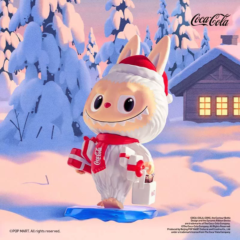 Bubble Mart THE MONSTERS Labu Bu Coca-Cola Series Figures Trendy Blind Box Gift