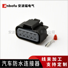 DJ7102YD-2.8-21德尔福型汽车连接器线束插头母头10孔15326660