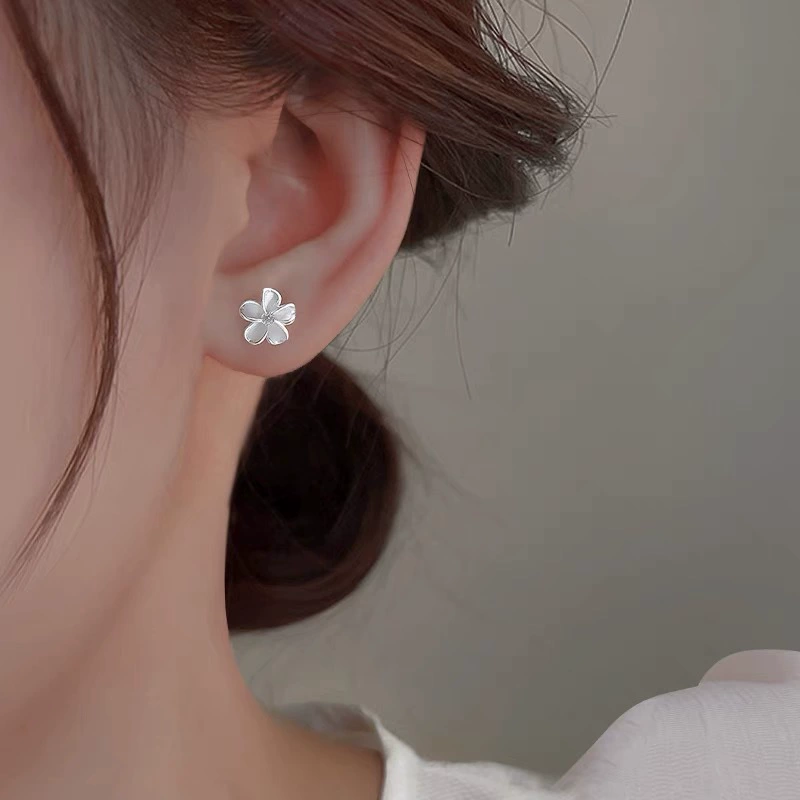 Серьги, маленький дизайн браслета из серебра, проба серебра 999