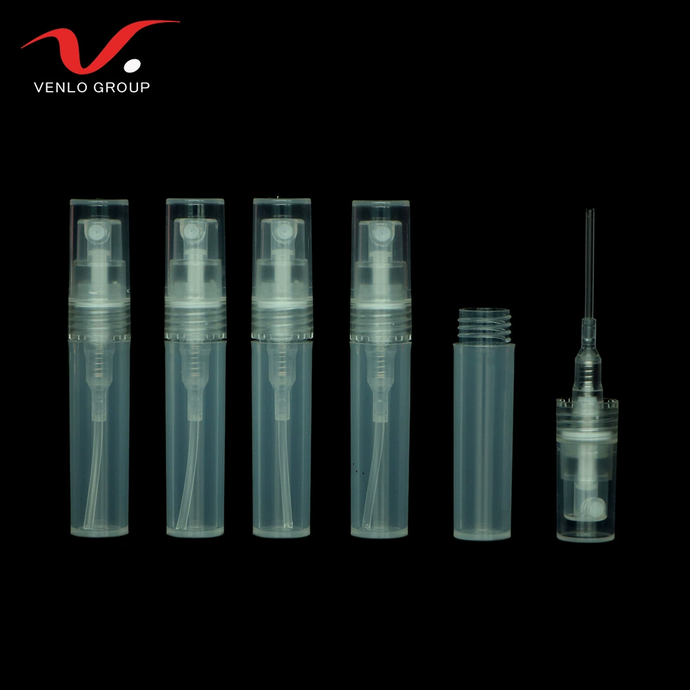 Высококачественный мини-флакон-спрей 2 мл для пробников духов, многоразовый флакон-спрей с завинчивающейся крышкой