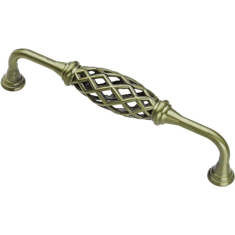 De estilo europeo de la jaula del Pájaro de mango antiguo de aleación de zinc manija de los muebles del cajón del armario del Gabinete de la manija