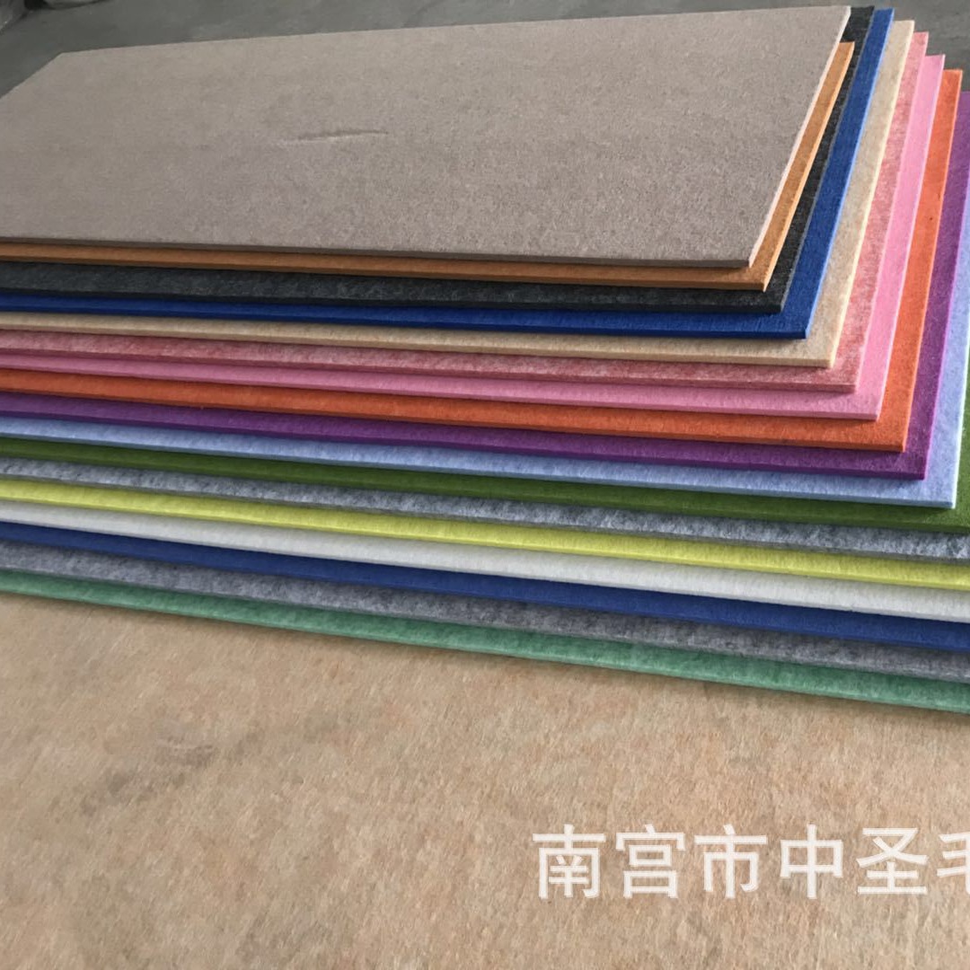 聚酯纤维吸音板加厚隔音毛毡墙板影院ktv录音棚琴房墙裙板护