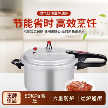 双喜高压锅家用燃气电磁炉通用加厚大容量商用压力锅