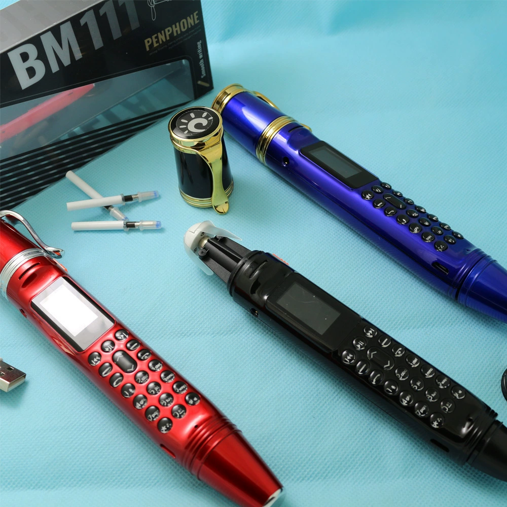Bm111 персонализированный креативный записывающий мобильный телефон, Dual SIM Dual Standby с маленьким вентилятором, мини-микротелефон для резервного использования
