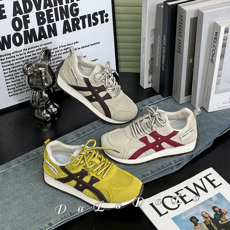 Спот легкий и удобный нескользящие кроссовки женский 2025 весна новая воздухопроницаемая сетка повседневная обувь F2423