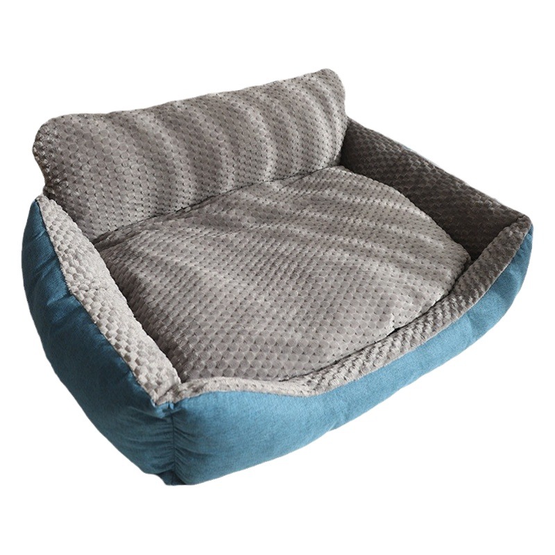 Perrera invierno cálido perro cama Golden Retriever mascota estera para dormir cuatro estaciones perro grande extraíble y lavable perro sofá perro mat