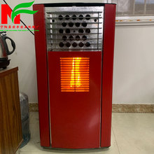 智能生物質顆粒取暖爐全新升級版搖控操作取暖爐家用商用取暖環保