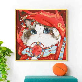 十字绣;钻石画、皮画;刺绣套件
