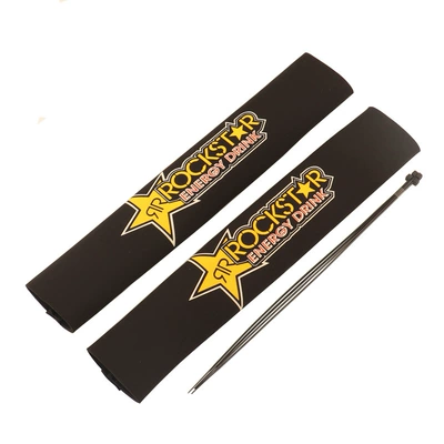 Shock Absorber Protective Cover Dust — Motosiklet ləvazimatları və aksesuarları - front-shock-absorber-cover-star-design-hook-and-loop-fastener