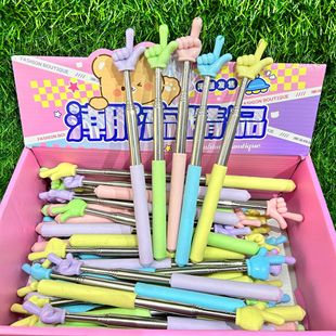 Retractable Pointer Finger Reading Stick Children Reading Learning Reading Retractable Small Finger Stick Class Baton for Teachers