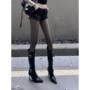 新款尖头秋冬辣妹长靴