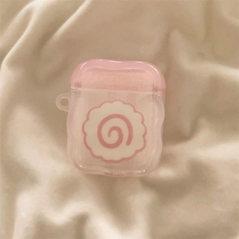 Paste de pescado rosa coreano para airpodspro2 / 3 estuche de auriculares de Apple AirPods 4 generación estuche de protección Bluetooth 5