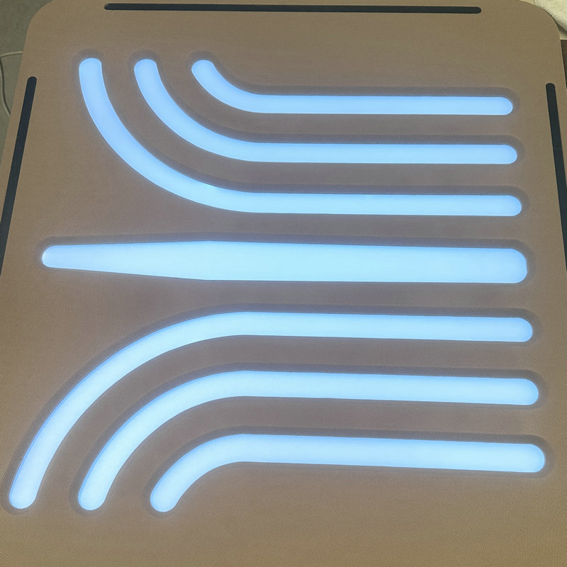 Business vehicle roof interior decorative light, car cabin reading light, ambient light, remote control roof light, manufacturer wholesale
