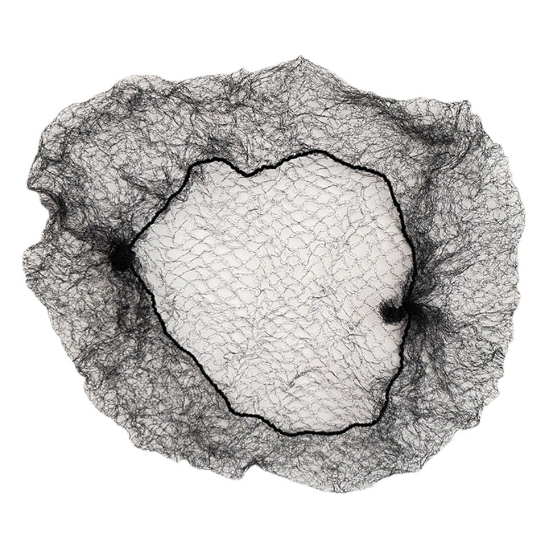 Black Ultra-Thin Invisible Hair Net, High Elasticity, Non-Tightening Hair Net for Nurses, Children, Dance, and Fixing Loose Hair