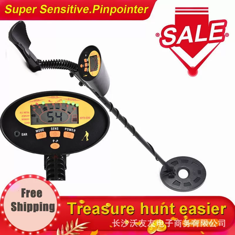 MD900 подземный металлоискатель Золото-серебряный инструмент обнаружения за рубежом Экспорт Амазонки