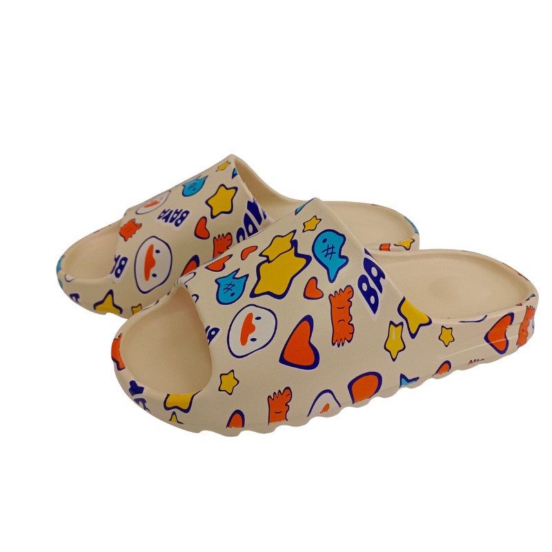 베이지 프린트 병아리