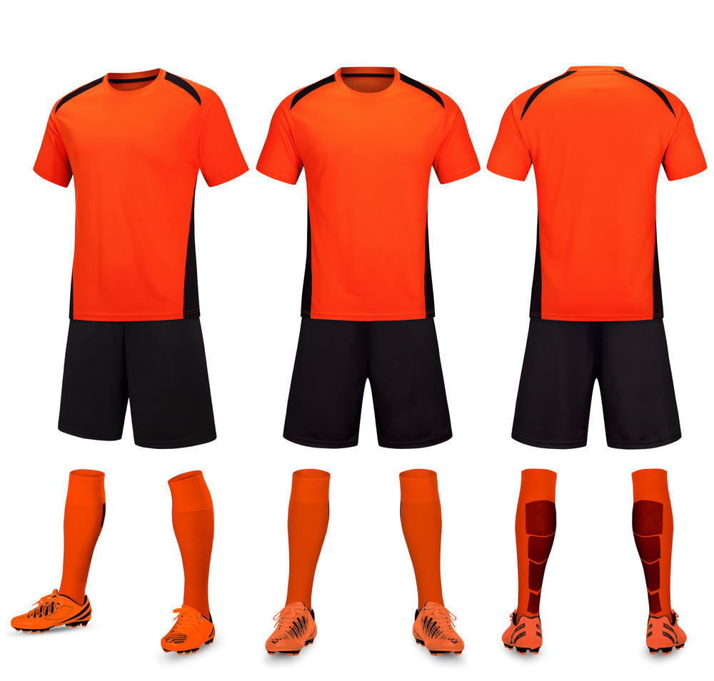 Suit de fútbol camiseta de hombre verano adulto niño juego de mangas cortas ropa de entrenamiento de secado rápido se puede imprimir bordado 6097