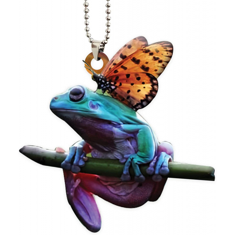 2025 Cross-Border New Products Hot Selling Interesting Butterfly Green Car Hangings Backpack Key Ring Accessories Home Decorations 2025 Cross-Border New Products Hot Selling Interesting Butterfly Green Car Hangings Backpack Key Ring Accessories Home Decorations