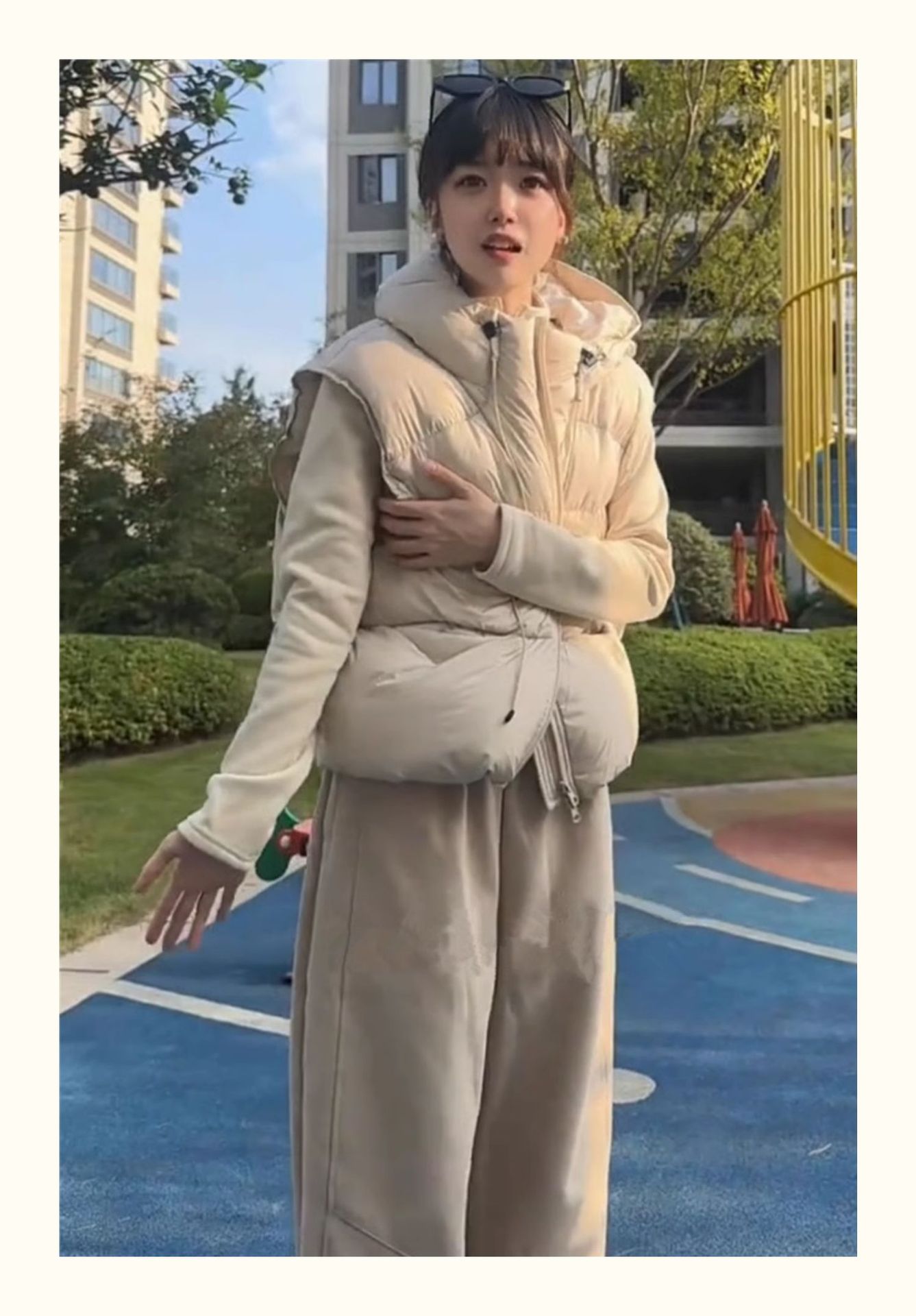 Women's Loose High-end Padded Vest-style Jacket 41 O1CN01gRK8YV1PzkMXL8wpO !!2219787171912 0 cib