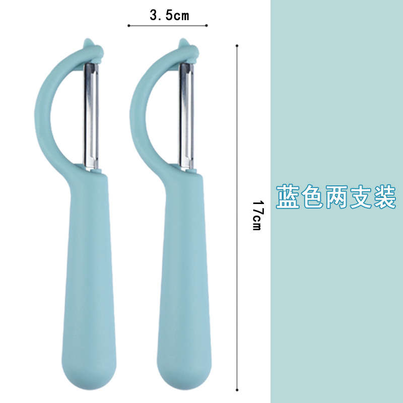 Cuchillo de corte de frutas de cocina de patatas regalo gran cantidad de cuchillo de raspado multifuncional de acero inoxidable puede no