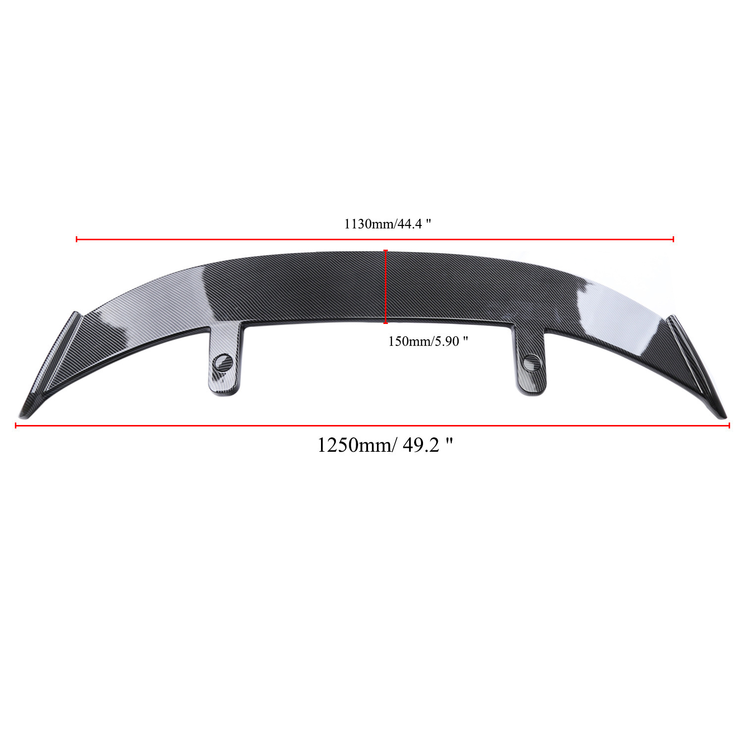 Automobile GM modified tail wing fixed wind wing is suitable for hatchback tail SUV top wing sports big tail BMW