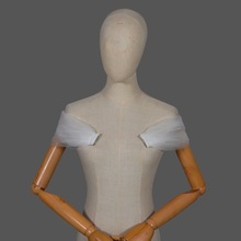 时尚新娘婚纱礼服遮胳膊网纱披肩结婚婚礼配饰影楼摄影拍照小配件