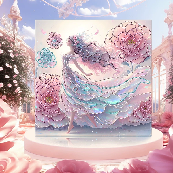 Canvas, materials set, 30×30cm