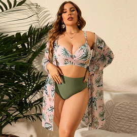 比基尼;连体泳衣;三件套泳装