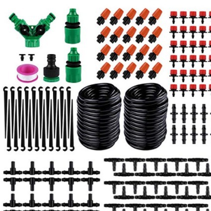 30 metros DIY ajustable atomización automática regador de flores goteo conjunto de riego balcón jardín riego boquilla de riego automático
