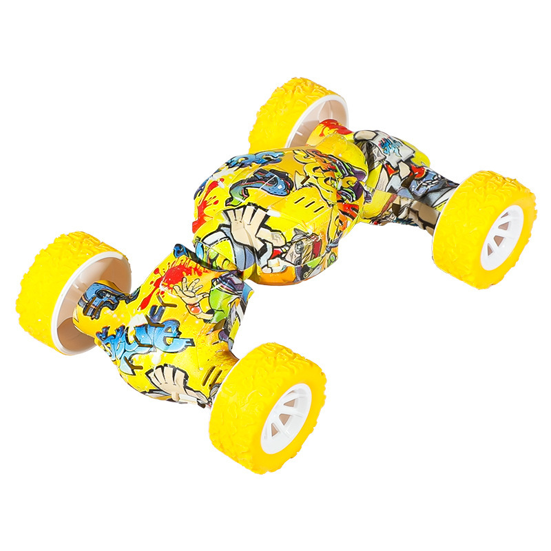 Niños retroceso de torsión coche de rebote de presión acrobacias escalar coche todoterreno niños y niñas juguetes de automóviles al por mayor