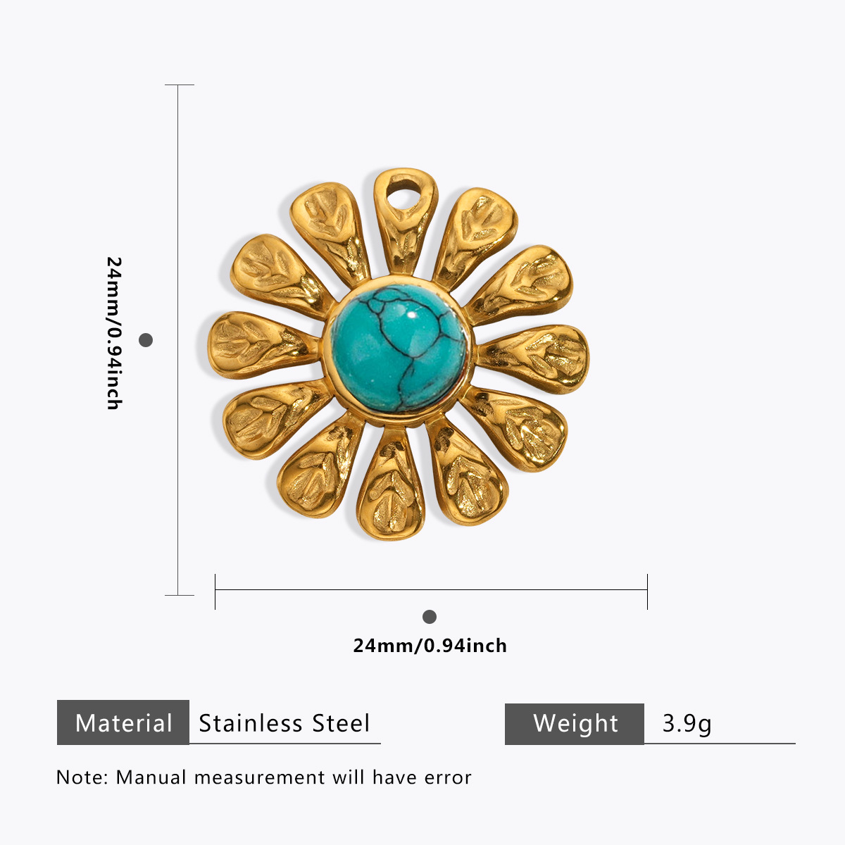 7g Weight Pendant Jewelry Making Type 17.5*17.5mm, 19*22mm, 26*42mm Jewelry Making Size 18K Gold Plated Plating Material Acrylic Pearl, Zircon Inlay Material DIY Jewelry Accessories Classification 5 PCS/Package Quantity 304 Stainless Steel Material Sun, Leaves, Flower Pattern All Seasons Season Enamel, Inlay Design IG Style Style 5 PCS/Package 17.5*17.5mm 19*22mm 26*42mm 304 Stainless Steel Acrylic Pearl Zircon 18K Gold Plated Sun Leaves Flower Pendant DIY Jewelry Accessories 13