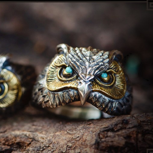 small design retro carved ring handmade for men and women