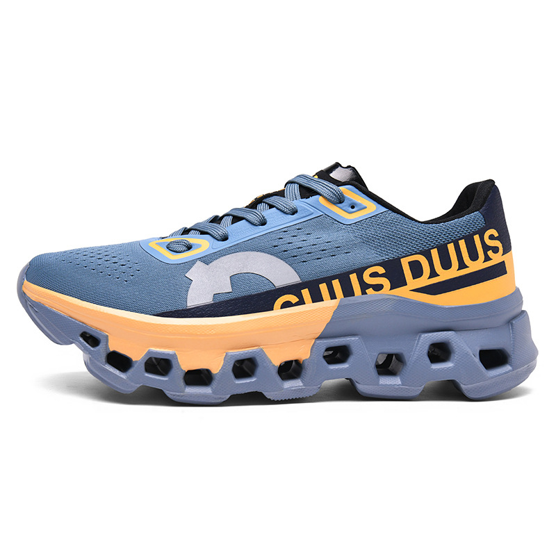 Nuevo comercio exterior transfronterizo primavera y verano zapatos textiles de malla ventilada amortiguación zapatos de correr de maratón zapatos de hombre zapatos deportivos image 6
