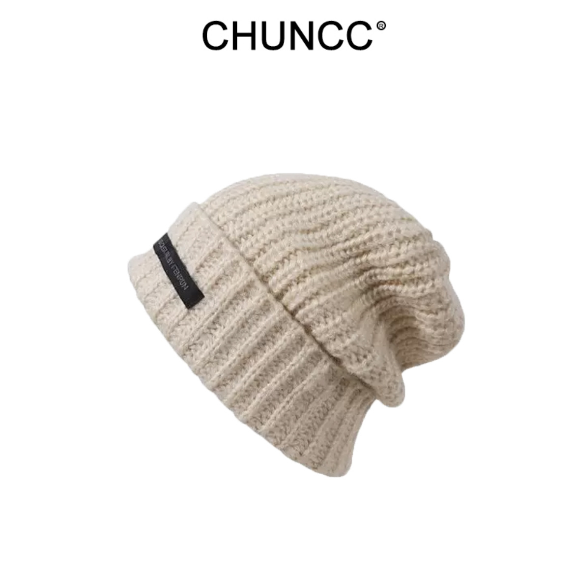 帽子の男性の冬の大きい頭の周りのニットの帽子の男性の保温の毛糸の帽子の潮の冬の山の帽子の男性の冷たい帽子の綿の帽子