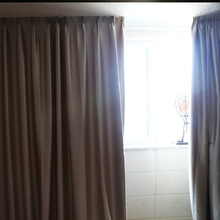 外贸阳台卧室客厅全遮光窗帘布料 成品隔热遮阳特价清仓处理尾单