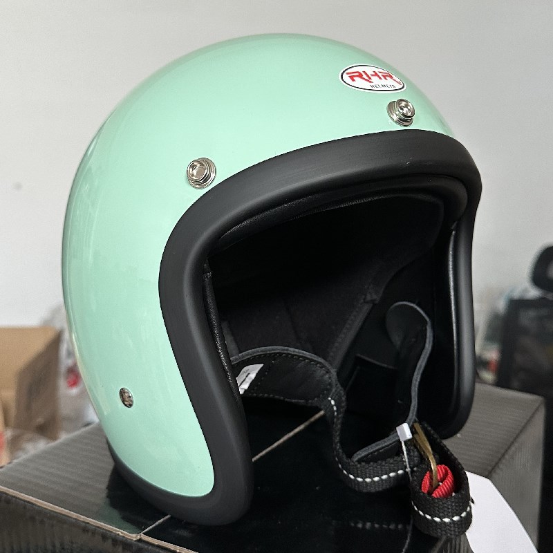 Motorcycle helmet Vintage helmet Half helmet hard hat_voghion.com