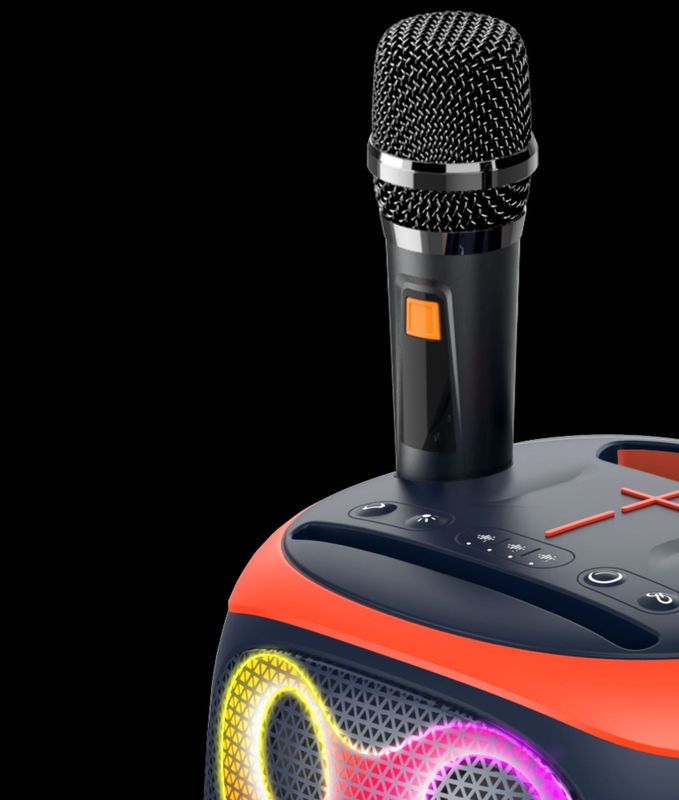 ハイパワー無線ブルートゥースk歌スピーカースタンド付き重低音アウトドアHIFIパーティー大音響パーティー130|undefined