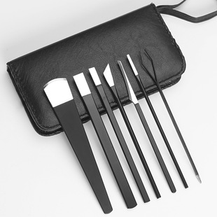 Baifei high manganese steel professional pedicure knife 7-piece set foot knife nail groove onychomycosis special Yangzhou three knives