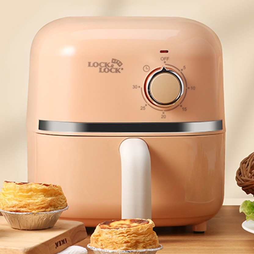 Lock Basket Can Be Unplugged at Any Time to Safely Retrieve the Small Q Air Fryer Ejf1117Org