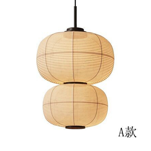 Habitación de estilo japonés, restaurante de estilo tranquilo, habitación creativa, alojamiento residencial, caja de té Zen, tela, lámpara de sala de estar, candelabro