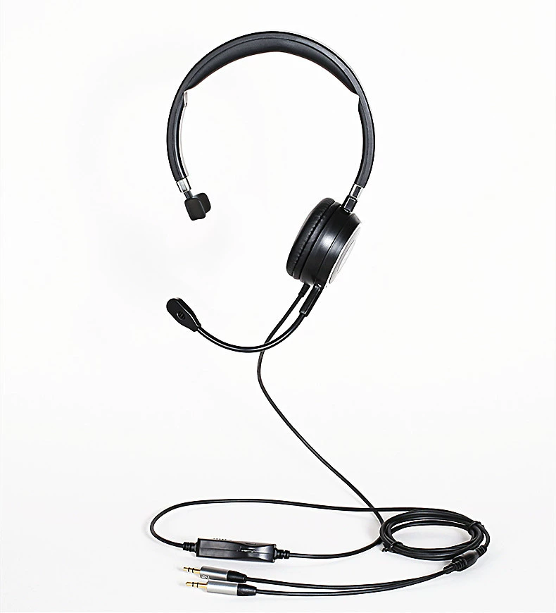 PC computer headset dual 3.5 headset customer service headset phone service headset game headset