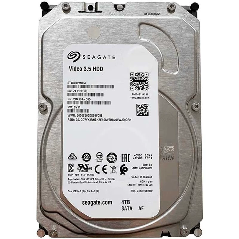 Оригинальный жесткий диск Hikvision для видеонаблюдения 3,5" SATA 1 ТБ ST1000VX008