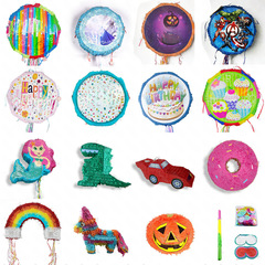 Children's Day pinata birthday party lively atmosphere banquet gathering candy gift box decoration