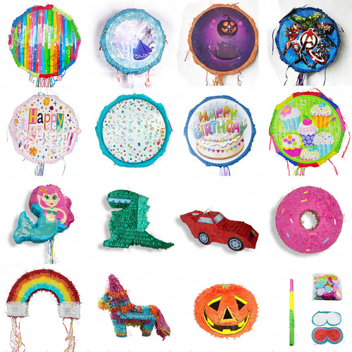 Children's Day pinata birthday party lively atmosphere banquet gathering candy gift box decoration
